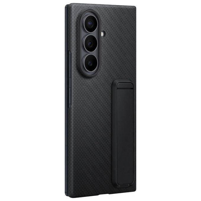 Samsung EF-XF976SBEGWW Galaxy Z Fold8 Ultra Carbon Standing Case Cover con supporto regolabile e stand integrato colore Nero