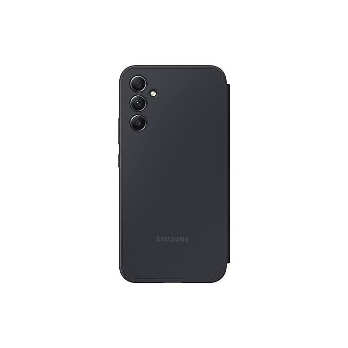 Samsung EF-ZA346CBEGWW Smart View Wallet Cover Custodia Libro per Galaxy A34 5G Porta Carte Finestra Notifiche colore Nero