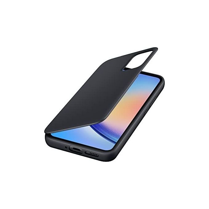 Samsung EF-ZA346CBEGWW Smart View Wallet Cover Custodia Libro per Galaxy A34 5G Porta Carte Finestra Notifiche colore Nero