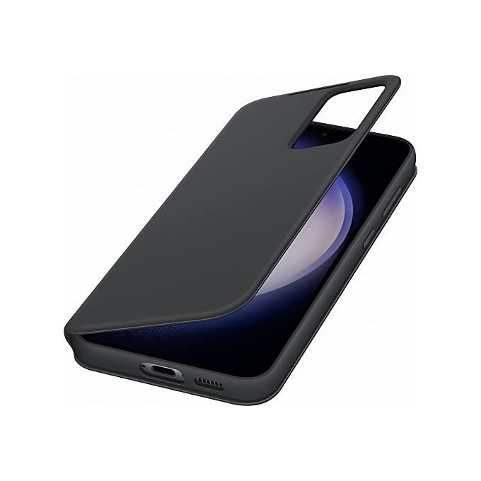 Samsung EF-ZS916CBEGWW Galaxy S23+ Smart View Wallet Case Custodia a Libro Finestra Interattiva Slot Schede colore Nero