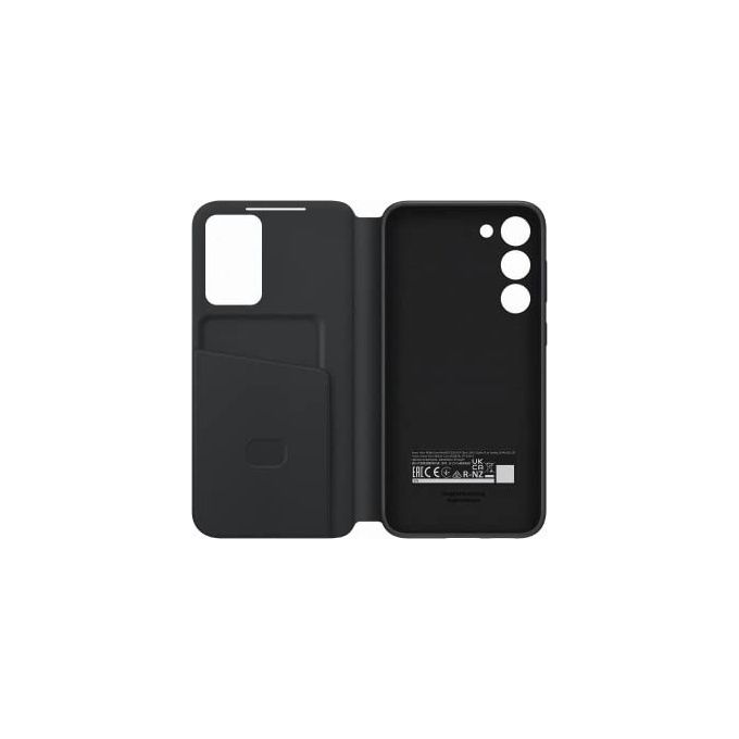 Samsung EF-ZS916CBEGWW Galaxy S23+ Smart View Wallet Case Custodia a Libro Finestra Interattiva Slot Schede colore Nero