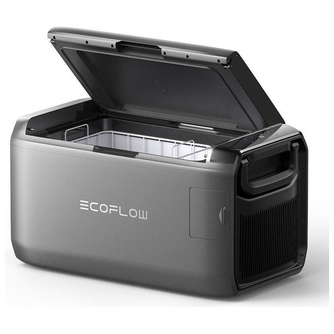 EcoFlow, Frigorifero Portatile Glacier Classic, 45L, Grigio, Wifi + Bluetooth