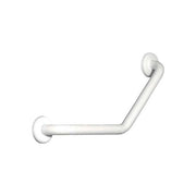 Kdesign EH-N1212-PCX Corrimano Angolare in Acciaio Laccato 30x30 cm con Finitura Epossidica Portata 150 Kg colore Bianco