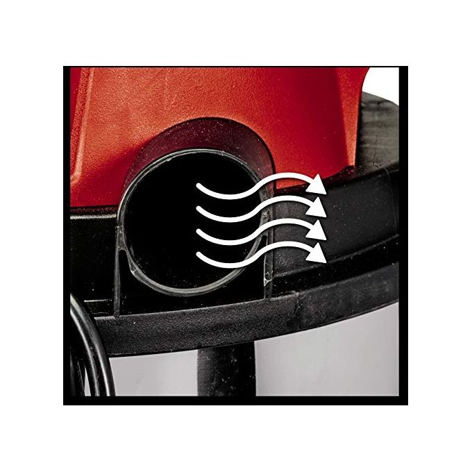 Einhell 2342390 TC-VC 1815 S Bidone Aspira Solidi e Liquidi 15 L 1250 W 180 mbar