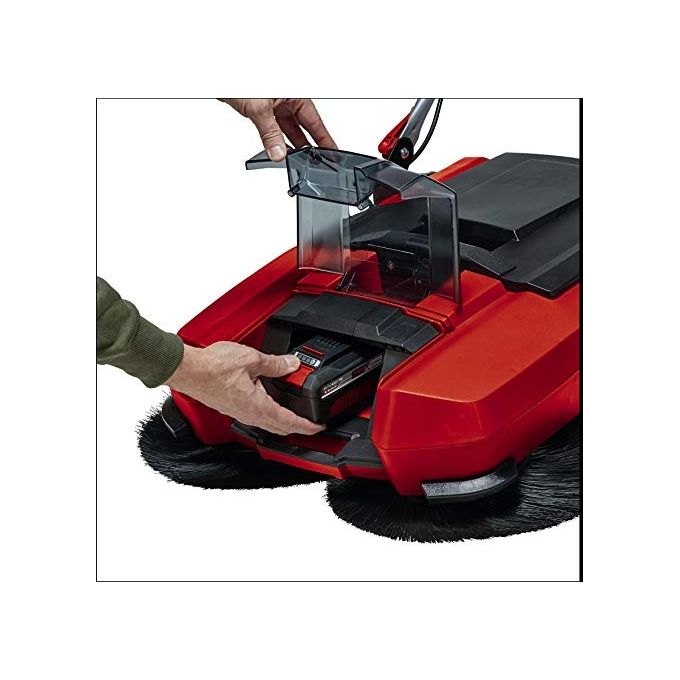 Einhell Spazzatrice A Batteria Te-Sw 18-610 Li Efficiente Per Pulizie Senza Fili E Maneggevolezza Ottimale Per Spazi Esterni