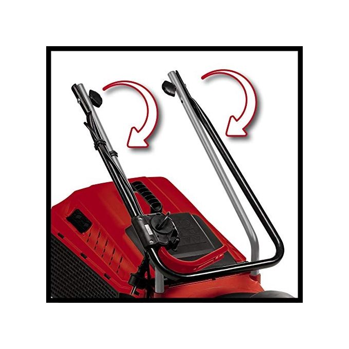 Einhell GC-EM 1032 Tosaerba Elettrico 1000W Taglio 32cm Nero Rosso