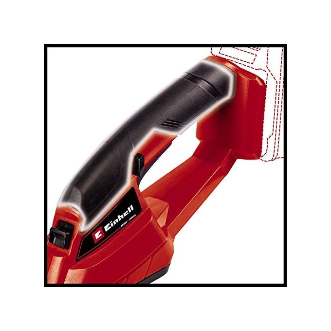 Einhell 3410382 GE-CG 18-1 Li-Solo Forbici a batteria 18 V larghezza di taglio 100 mm colore Nero Rosso