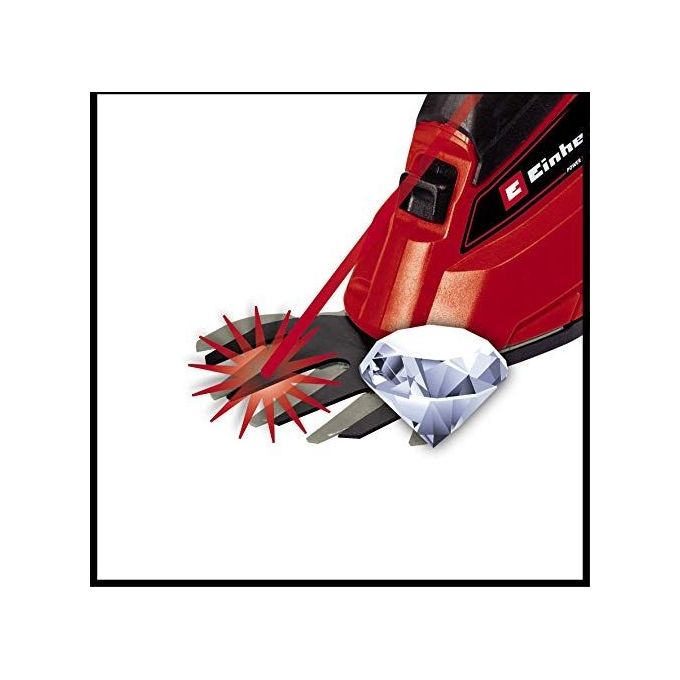Einhell 3410382 GE-CG 18-1 Li-Solo Forbici a batteria 18 V larghezza di taglio 100 mm colore Nero Rosso