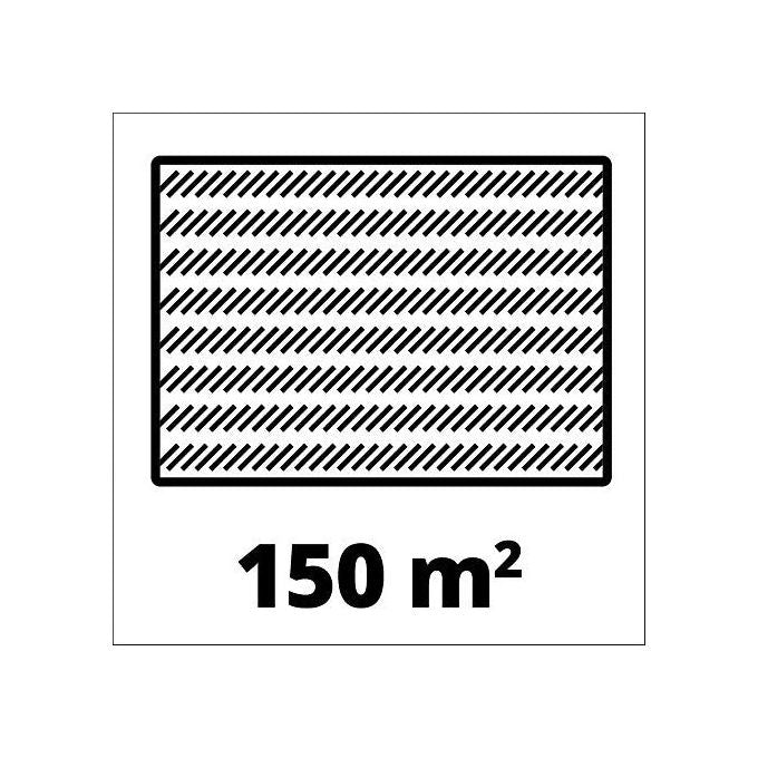 Einhell GC-HM 300 Tosaerba Manuale a Spinta 30 cm 5 Lame Superficie 150 m² Cestello 16 L colore Nero Rosso