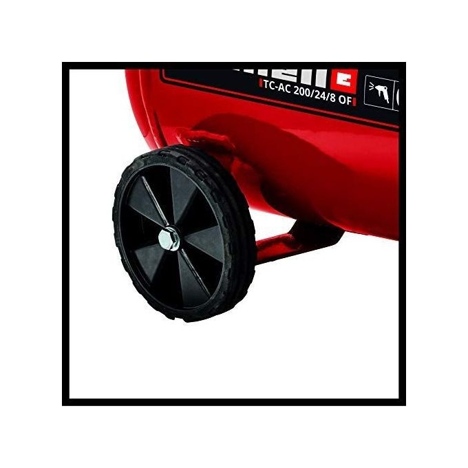 Einhell Compressore TC-AC 200-24-8 OF Potente e Versatile per Garage e Officina