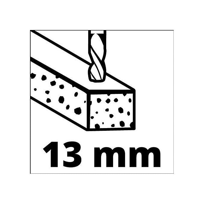 Einhell TC-ID 720-1 E Trapano a Percussione 720W Mandrino Autoserrante 13mm Reversibile Regolazione Elettronica Giri