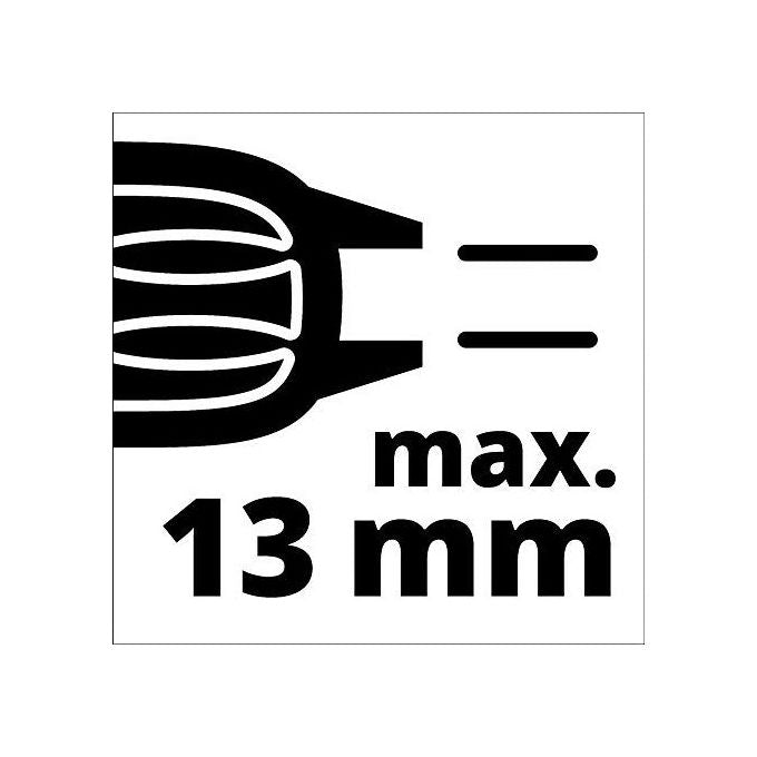 Einhell TC-ID 720-1 E Trapano a Percussione 720W Mandrino Autoserrante 13mm Reversibile Regolazione Elettronica Giri