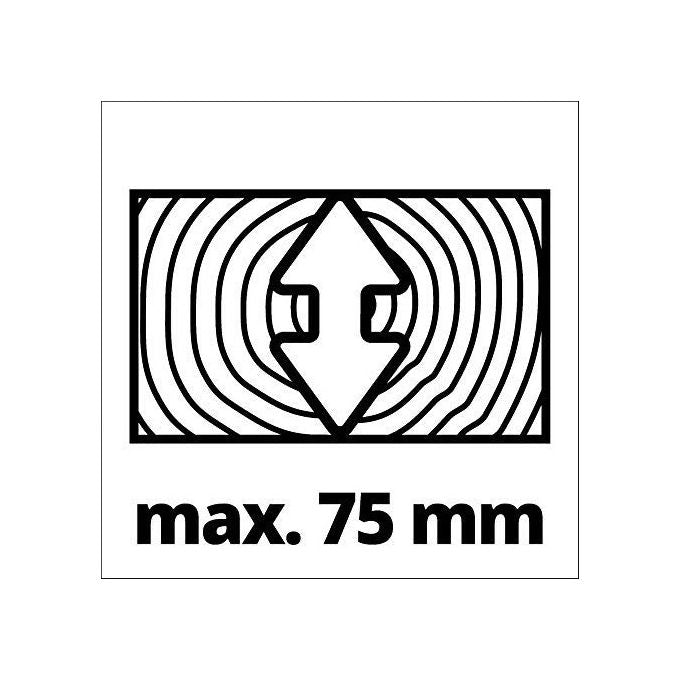 Einhell Troncatrice Radiale Tc-Sm 2534-1 Dual per Lavorazioni di Precisione su Legno e Metalli