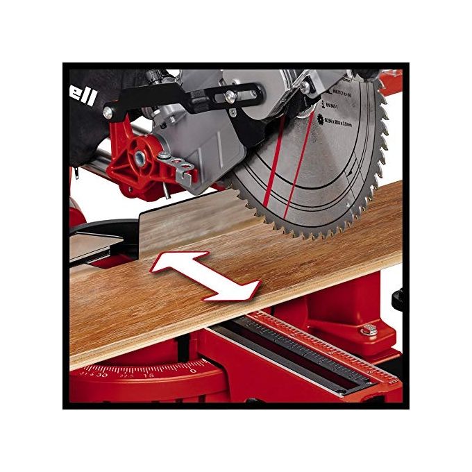 Einhell Troncatrice Radiale Con Banchetto Tc-Sm 2531-2 U Per Fai Da Te E Lavori Di Precisione In Giardino E Officina