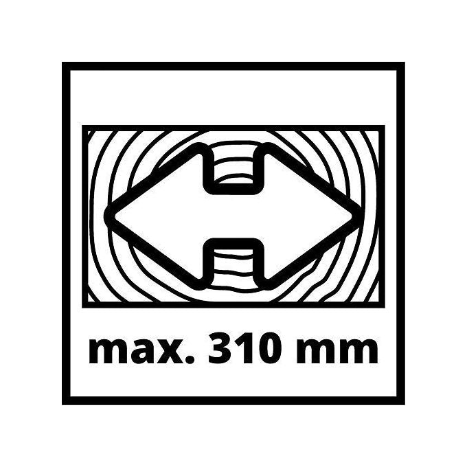 Einhell Troncatrice Radiale Con Banchetto Tc-Sm 2531-2 U Per Fai Da Te E Lavori Di Precisione In Giardino E Officina
