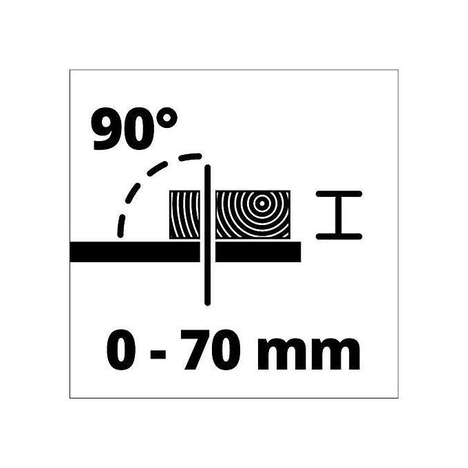 Einhell Sega Circolare Da Banco A Batteria Te-Ts 36-210 Li (Batteria Non Inclusa)