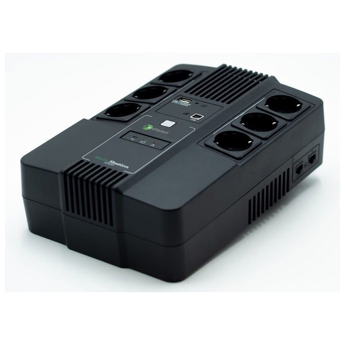 Naicon UPS Line Interactive 800VA 480W 6 Prese Gruppo di Continuita' per Ufficio Casa