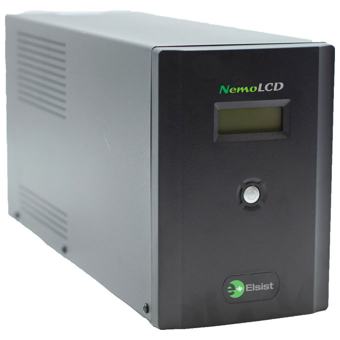 Elsist NEMOLCD 400 NemoLCD 400 Gruppo di Continuita' A Linea Interattiva 4 kVA 1800 W 4 Prese AC Tipo F Display LCD USB RS232 colore Nero