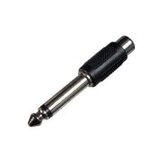 Digitus adattatore audio da 6.3 mm maschio 2 poli - cinch femmina rca (ab-av 100)