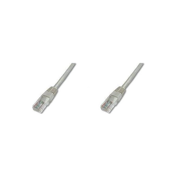 Digitus Cavo Rete Utp Cat. 5E Non Schermato - Lunghezza Mt. 7 - Colore Grigio