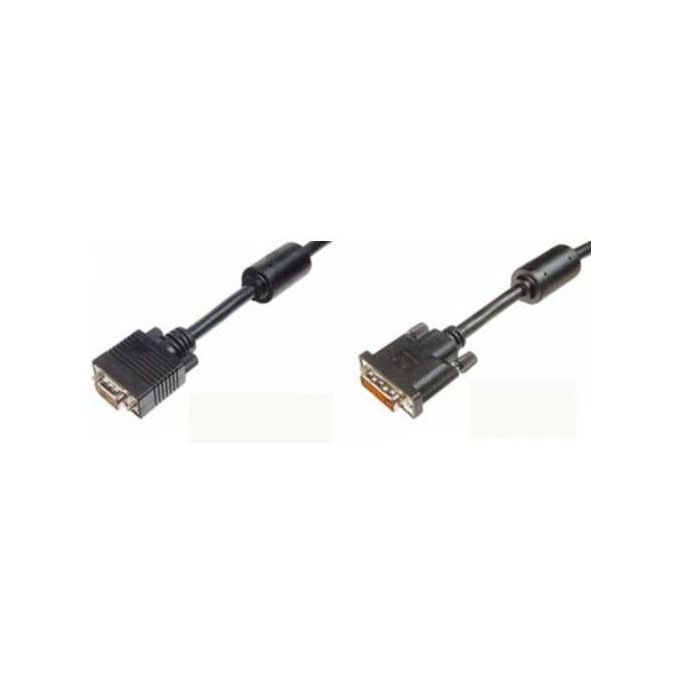 Digitus Cavo Monitor Connettori Dvi 2+5 Maschio-Vga 15 Poli Maschio Mt.3 (Ak 622N-3)