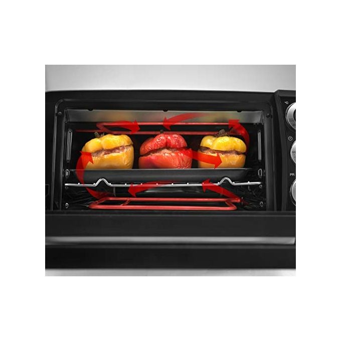 DeLonghi EO14902.S Fornetto Elettrico Ventilato con Grill Sfornatutto Capacita' 14 Litri Potenza 800 W 5 Funzioni   Silver