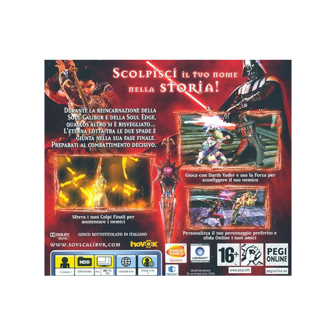 Ubisoft, Soul Calibur IV, Ps3 Standard Ita, PlayStation 3