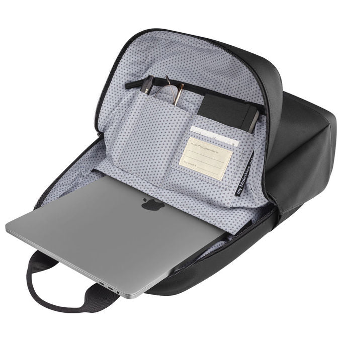 Moleskine zaino porta pc, collezione classic, custodia imbottita laptop fino a 15 pollici, 16 l, 30x41x12 cm, nero