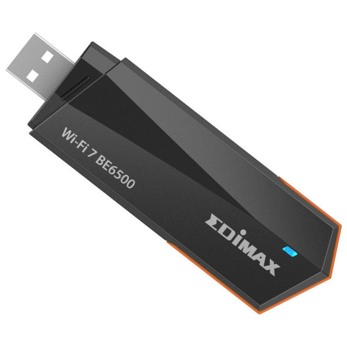 Edimax, Adattatore Wi-Fi 7 Triple Band EW-7822UBE, USB Type-A, 2.4-5-6 GHz