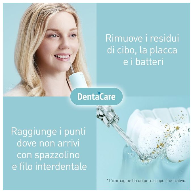 Panasonic EW-DJ4B Idropulsore Orale da Viaggio Ultrasuoni 0,15 L 4 livelli ricaricabile colore Verde