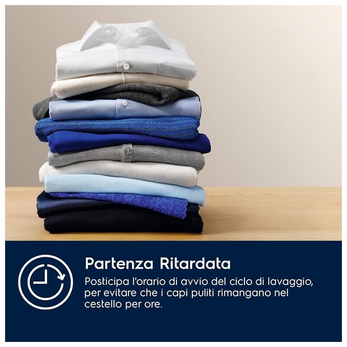 Electrolux EW6S560I Perfect Care 600 Lavatrice Slim Carica Frontale SensiCare Vapore Igienizzante Classe energetica D Capacita' di carico 6 Kg Centrifuga 1000 giri Motore Inverter