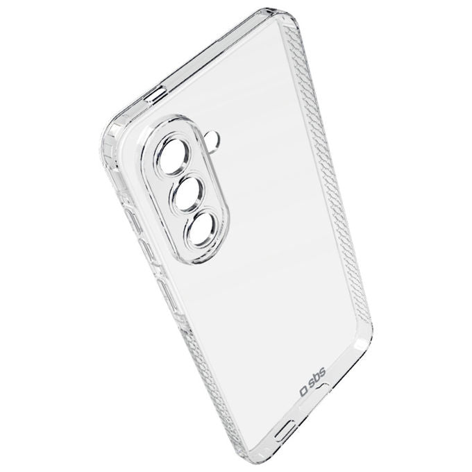SBS cover Extreme X2 per Samsung Galaxy A57, trasparente, anti shock, TPU, bordi rinforzati, drop test 2 metri