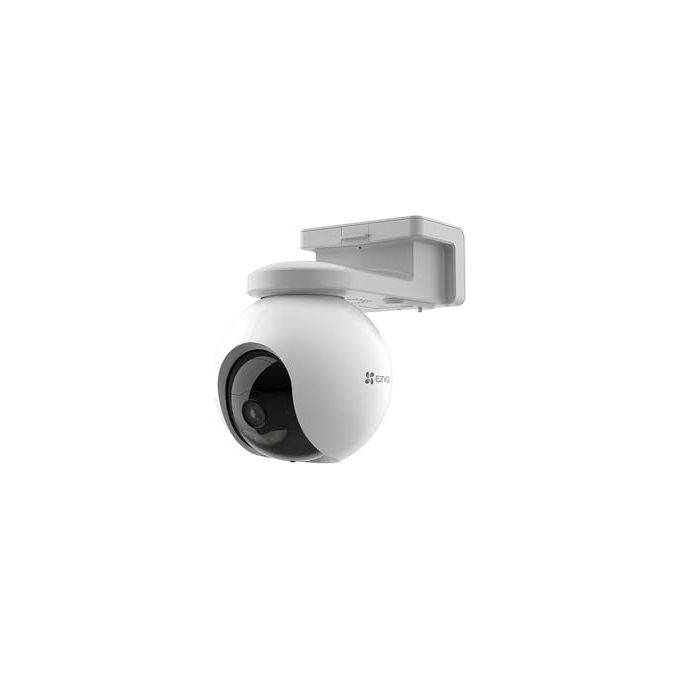 Ezviz HB8 Telecamera IP Motorizzata da Esterno 4 MP 2K Wireless Batteria 10400 mAh Pannello Solare Visione Notturna 15 m colore Bianco