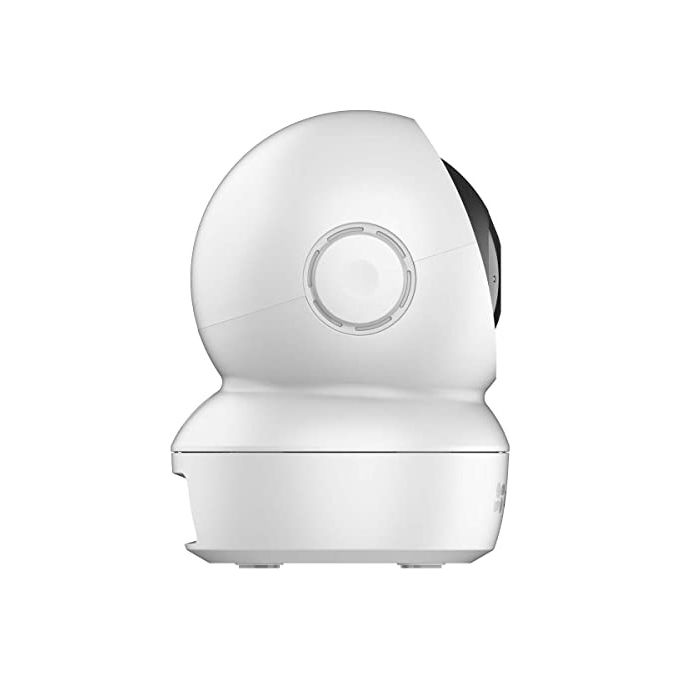 Ezviz H6C Telecamera di Sicurezza IP Interno Pan Tilt 1080p Visione Notturna 10 m Audio Bidirezionale Wi-Fi MicroSD 256 GB colore Bianco
