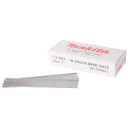 Makita F-31883 Chiodi Brad Testa Bassa 18 Ga 1.2x25 mm Galvanizzati per Chiodatrice Pneumatica 5000 Pezzi