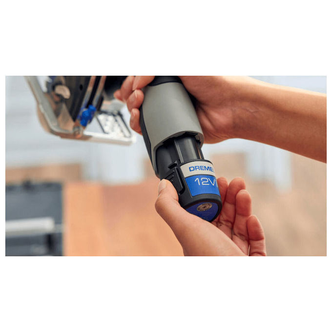 Dremel F013CS12JM Saw Station Seghetto Portatile 12V Brushless con Guida Laser 85 mm 5000 1-min colore Blu