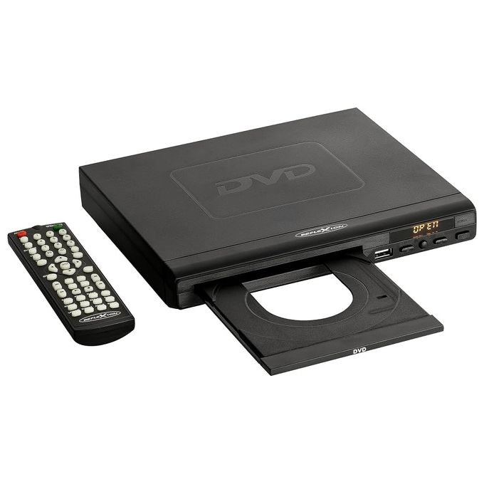 Reflexion DVD367 Lettore DVD CD Blu Ray Full HD HDMI USB Nero