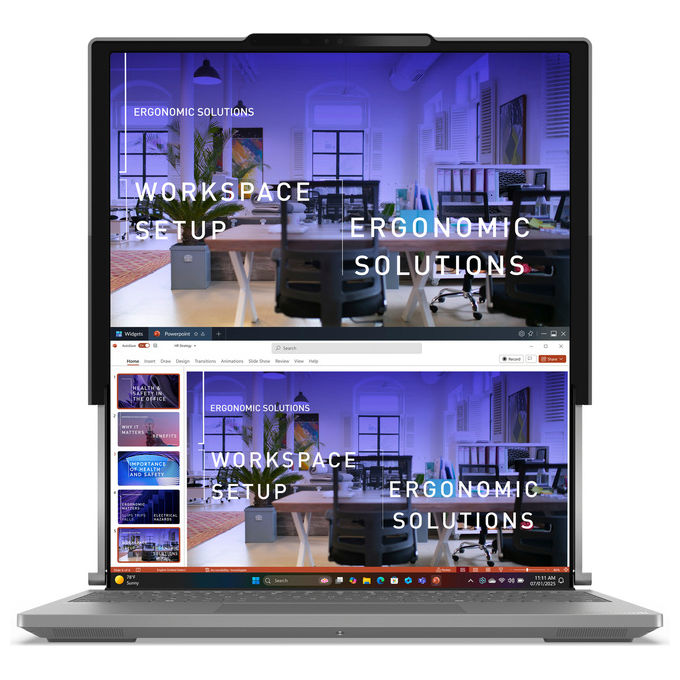 Lenovo 21TR0004IX ThinkBook Plus G6 Rollable Copilot+ PC Computer portatile Intel Core Ultra 7 32 GB 1 TB SSD Wi-Fi 7 Windows 11 Pro colore Grigio