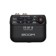 Zoom F2-BT-B Registratore Portatile Bluetooth con Microfono Lavalier 32 bit Floating Point fino a 512 GB colore Nero