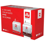 Illy 8003753248417 Capsule Iperespresso Classico e Guatemala 90+18 pz 100% Arabica Intensita' 6-10 Cremosita' 3-5 colore Nero