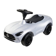 BIG 800056354 Mercedes-AMG GT Jeździk piankowe siedzisko z tekstylnym pokryciem szerokie ciche opony do 50 kg (38x32x73 cm) colore srebrny-czarny