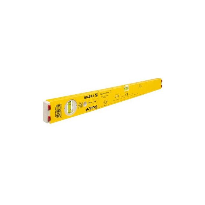 Stabila 16881 Tipo 80 M Livella Magnetica in Alluminio con Magnetismo in Terre Rare 60 cm colore Nero