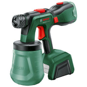 Bosch 4053423243390 AdvancedSpray 18V-500 Pistola a spruzzo 18V HVLP 500 ml-min 1.200 ml autonomia fino a 35 min colore Verde