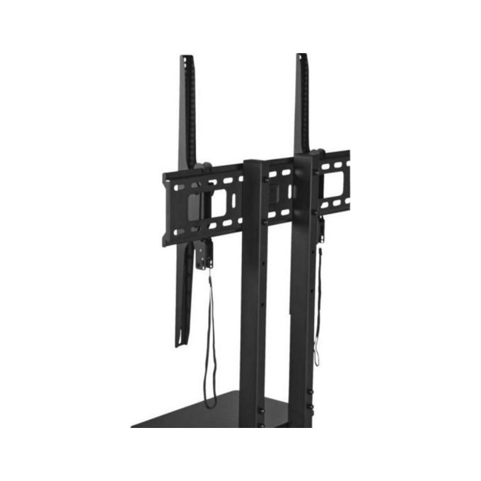 One For All BM4673 Supporto TV a Pavimento Ruote Bloccabili Altezza Regolabile Fino a 50 Kg VESA 600x600 mm Inclinazione 10° colore Nero