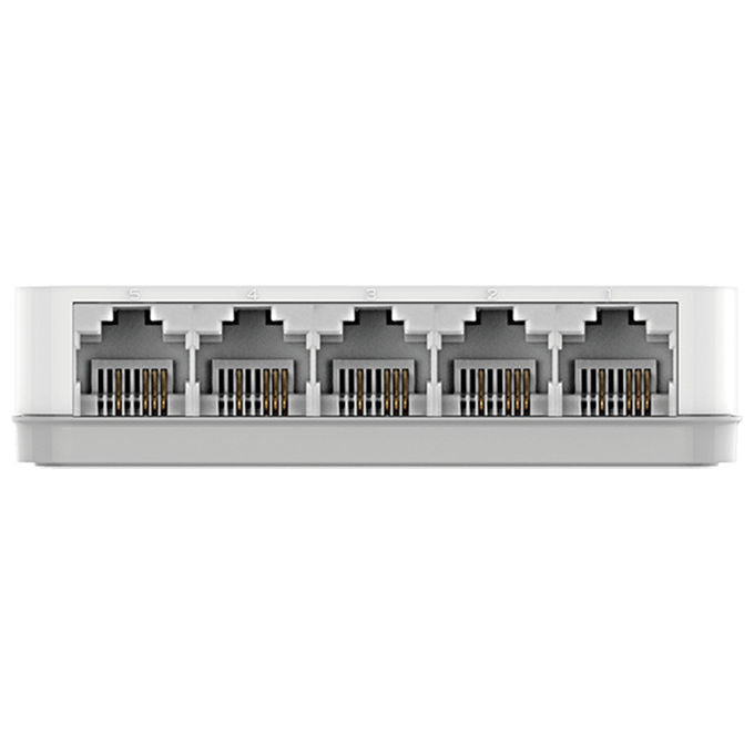 D-Link DES-1005C-E Switch di rete non gestito 5 porte Fast Ethernet 10-100 colore Bianco
