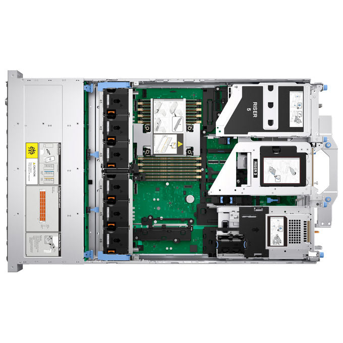 Dell RCYKN R570 Server 1,92 TB Armadio 2U Intel Xeon 6 6517P 3,2 GHz 32 GB DDR5-SDRAM colore Nero