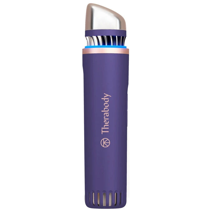 Therabody DEPUFFING WAND Dispositivo Faciale Trattamento Caldo e Freddo con Tecnologia Cryothermal Colore Indigo