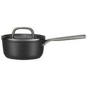 Zwilling 1035051 Milano Casseruola in Alluminio 1 Manico con Coperchio Rivestimento Antiaderente CERAFORCE Titanium 18 cm colore Nero