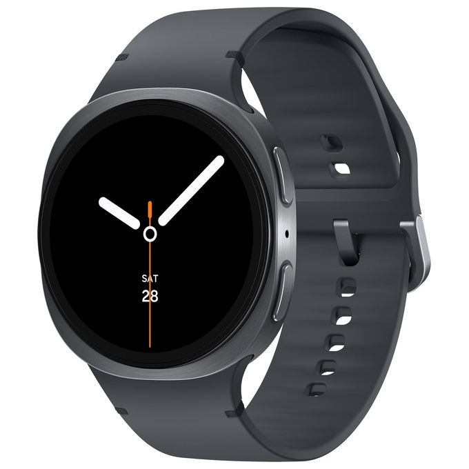 Samsung SM-L335FDAAITV Galaxy Watch8 Smartwatch 44mm LTE con Monitoraggio Antiossidanti e Salute Cardiaca colore Dark Gray