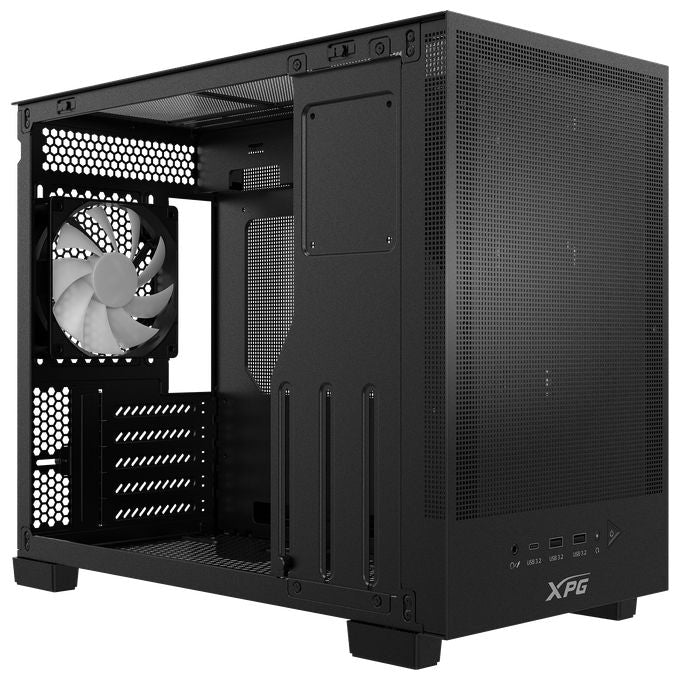 ADATA 500218322 XPG Valor MESH Nano Case per PC M-ATX Supporto GPU 370 mm e Radiatore 360 mm colore Nero